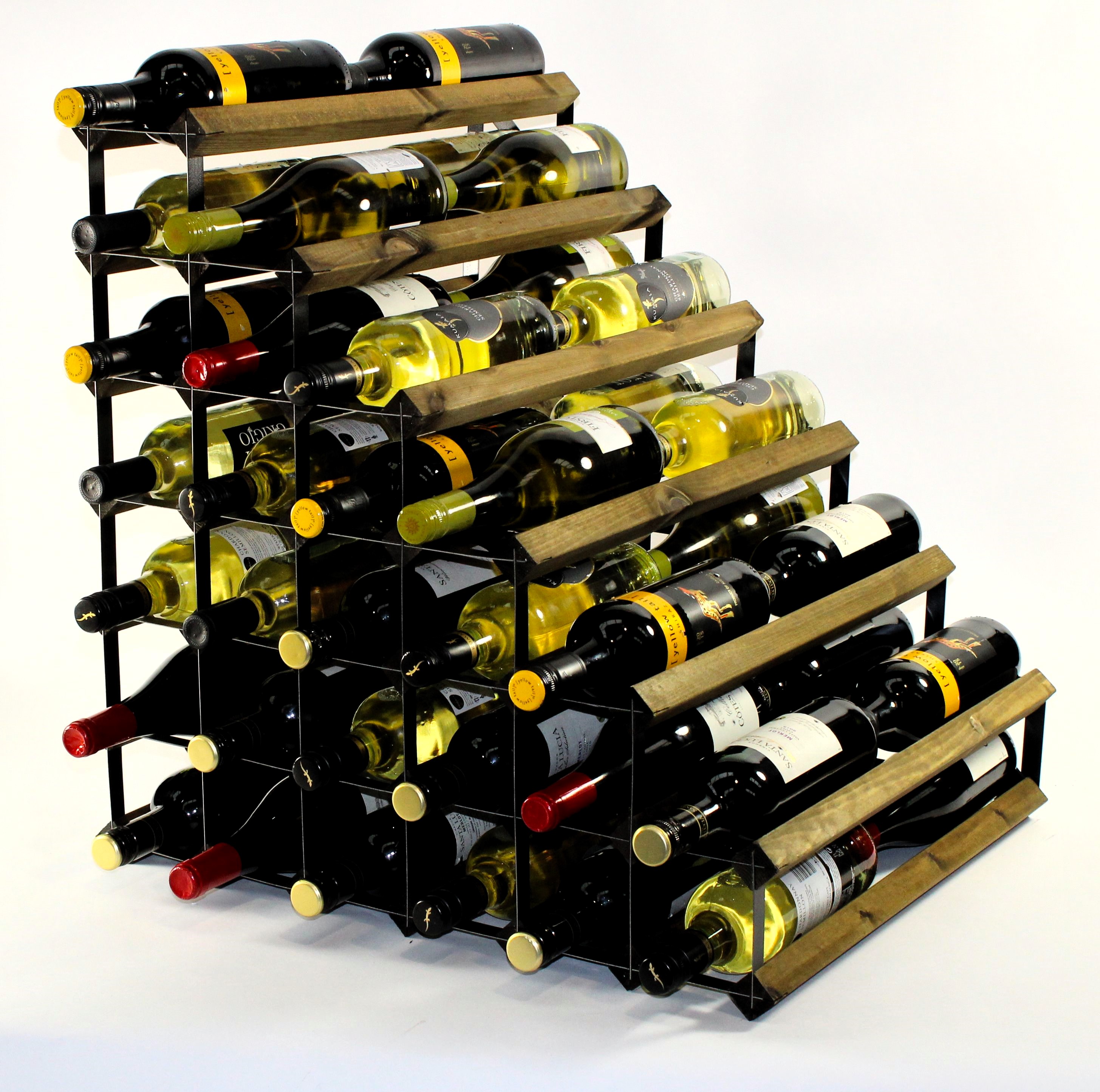 Double depth 54 Wine Rack Ready Assembled Cranville