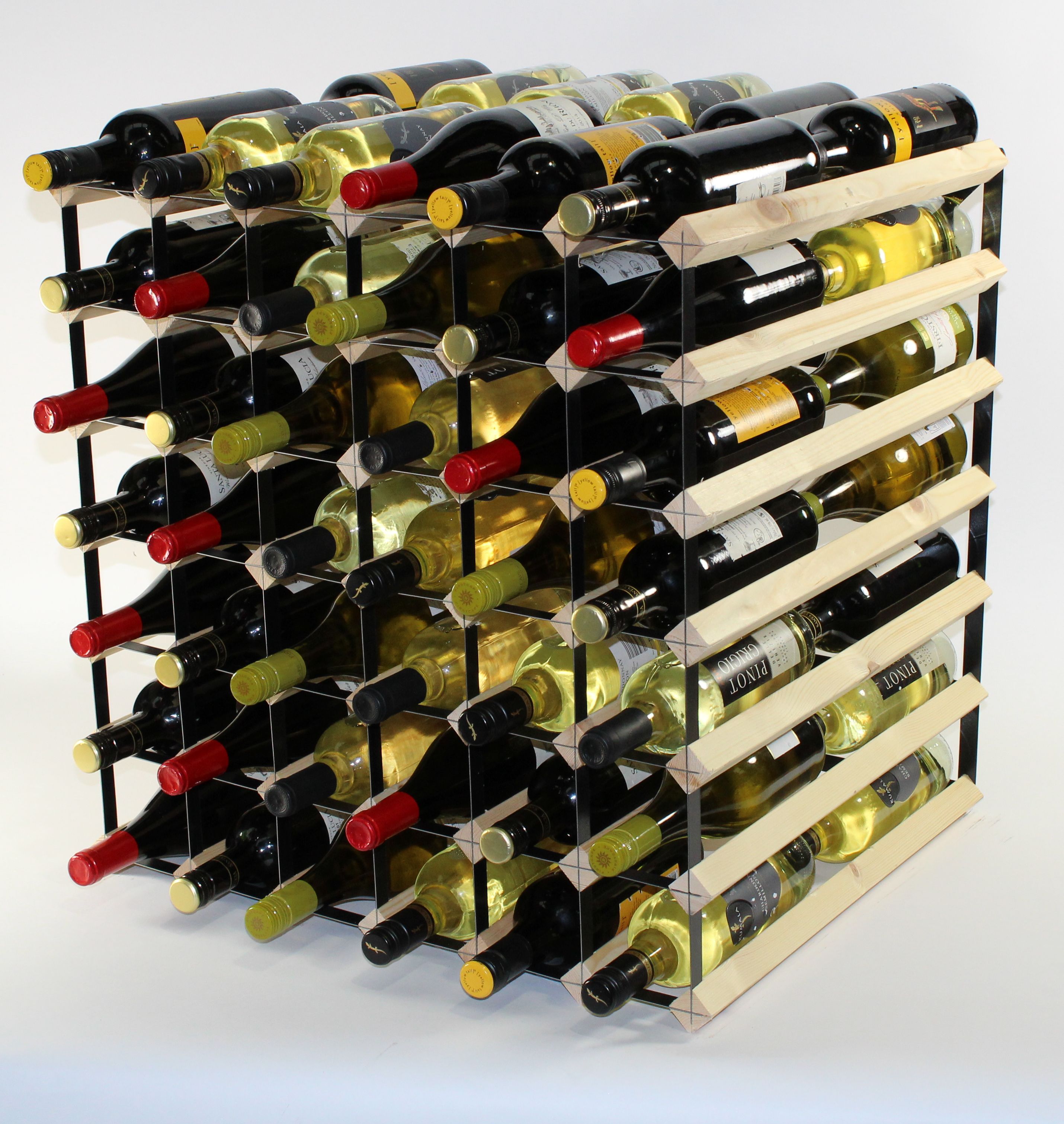 Double depth 84 Wine Rack | Ready Assembled - Cranville