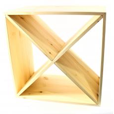 Wine rack cube - Flat pack