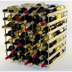 Double depth 84 bottle wine rack