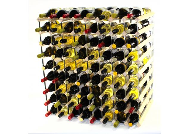 Double depth 144 bottle wine rack image