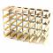 Classic half bottle wine rack 30 spaces (6x4) ready assembled image