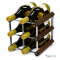Classic 6 bottle wine rack ready assembled image