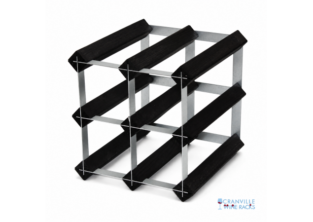 Classic 6 bottle wine rack ready assembled image
