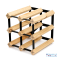 Classic 6 bottle wine rack ready assembled image