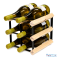 Classic 6 bottle wine rack ready assembled image