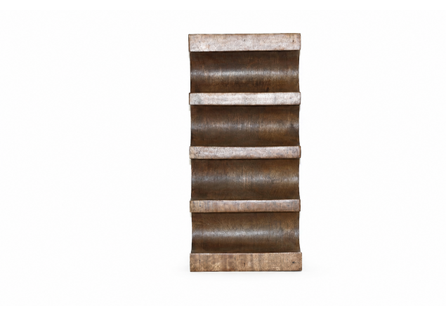 4 Bottle Wall Mounted Wooden Wine Rack image