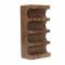 4 Bottle Wall Mounted Wooden Wine Rack image