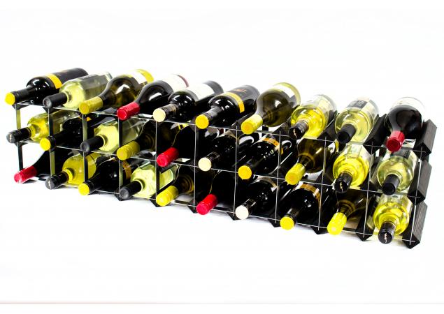 Classic 20 /30 bottle cupboard top wine rack ready assembled image