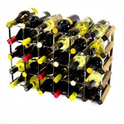 Wood and metal wine racks - home and business