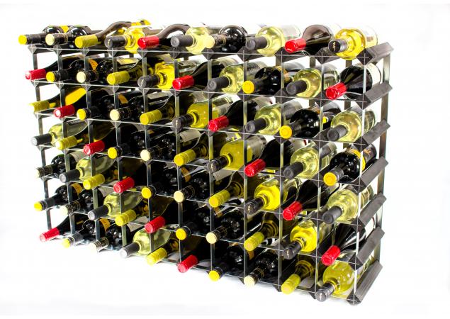 Classic 70 bottle wine rack ready assembled image