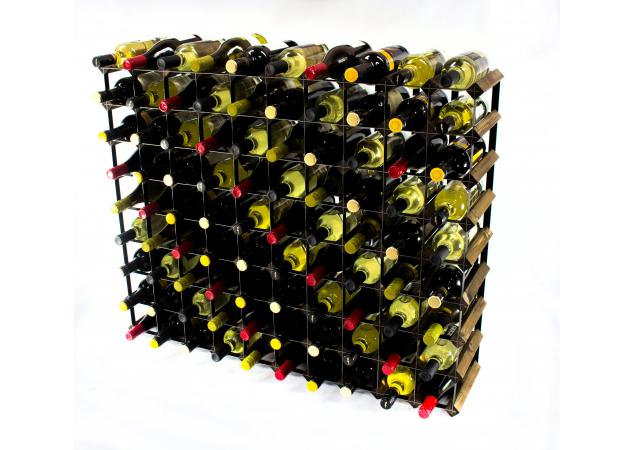 Classic 90 bottle wine rack ready assembled image