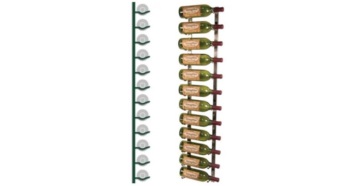 Wall Mounted Wine Rack 12 Bottles Cranville Wine Racks