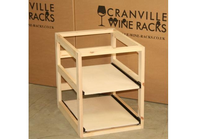 Wine case drawers image