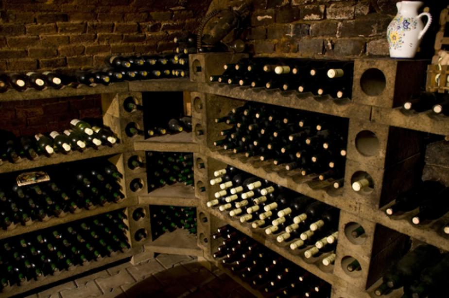 Racks for storing best sale wine in a cellar