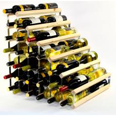 Double depth 54 bottle understairs wine rack
