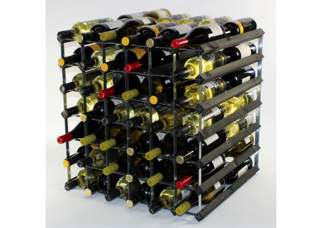 Double depth 84 bottle wine rack image