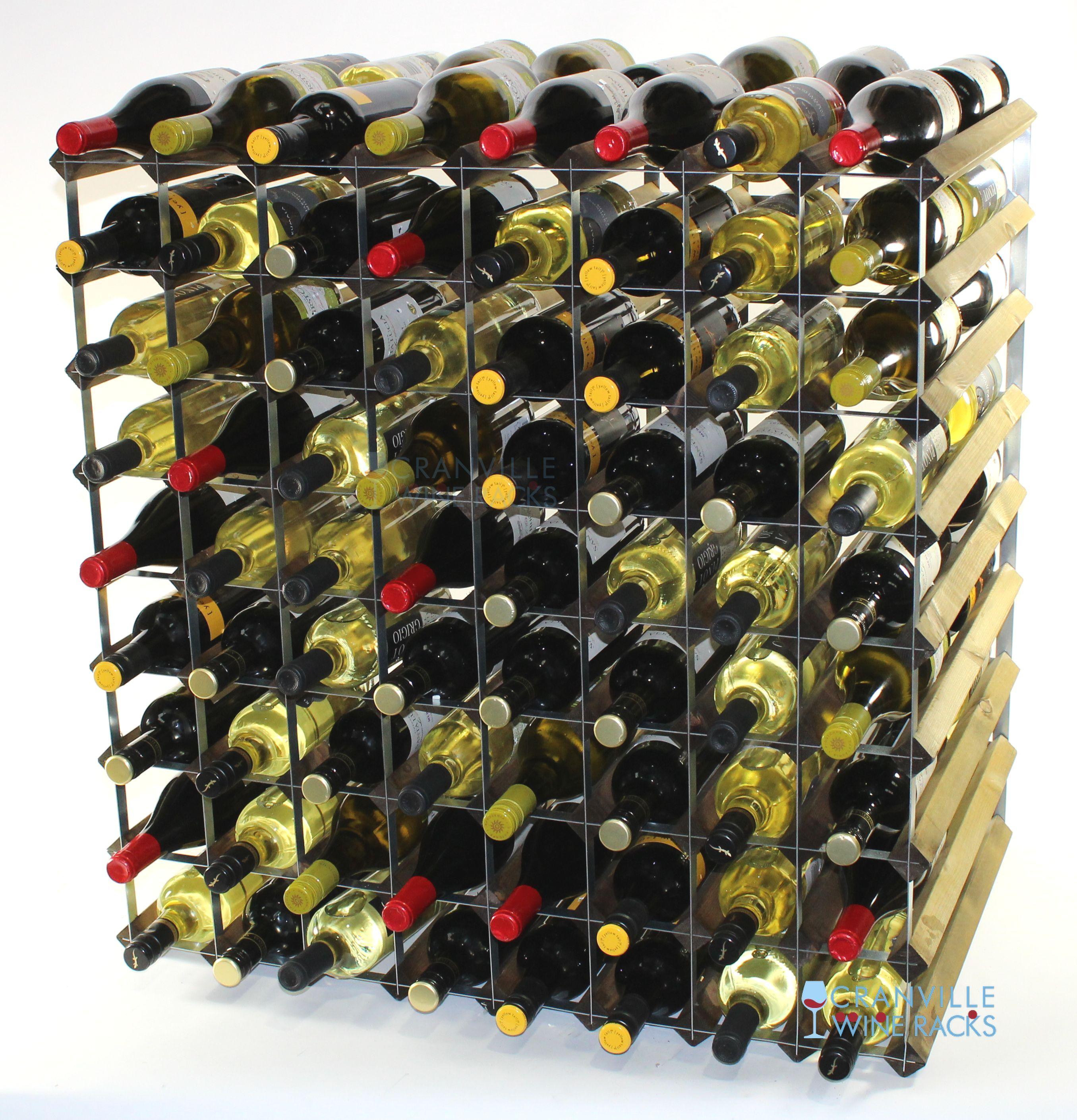 Double depth 144 Wine Rack Ready Assembled Cranville