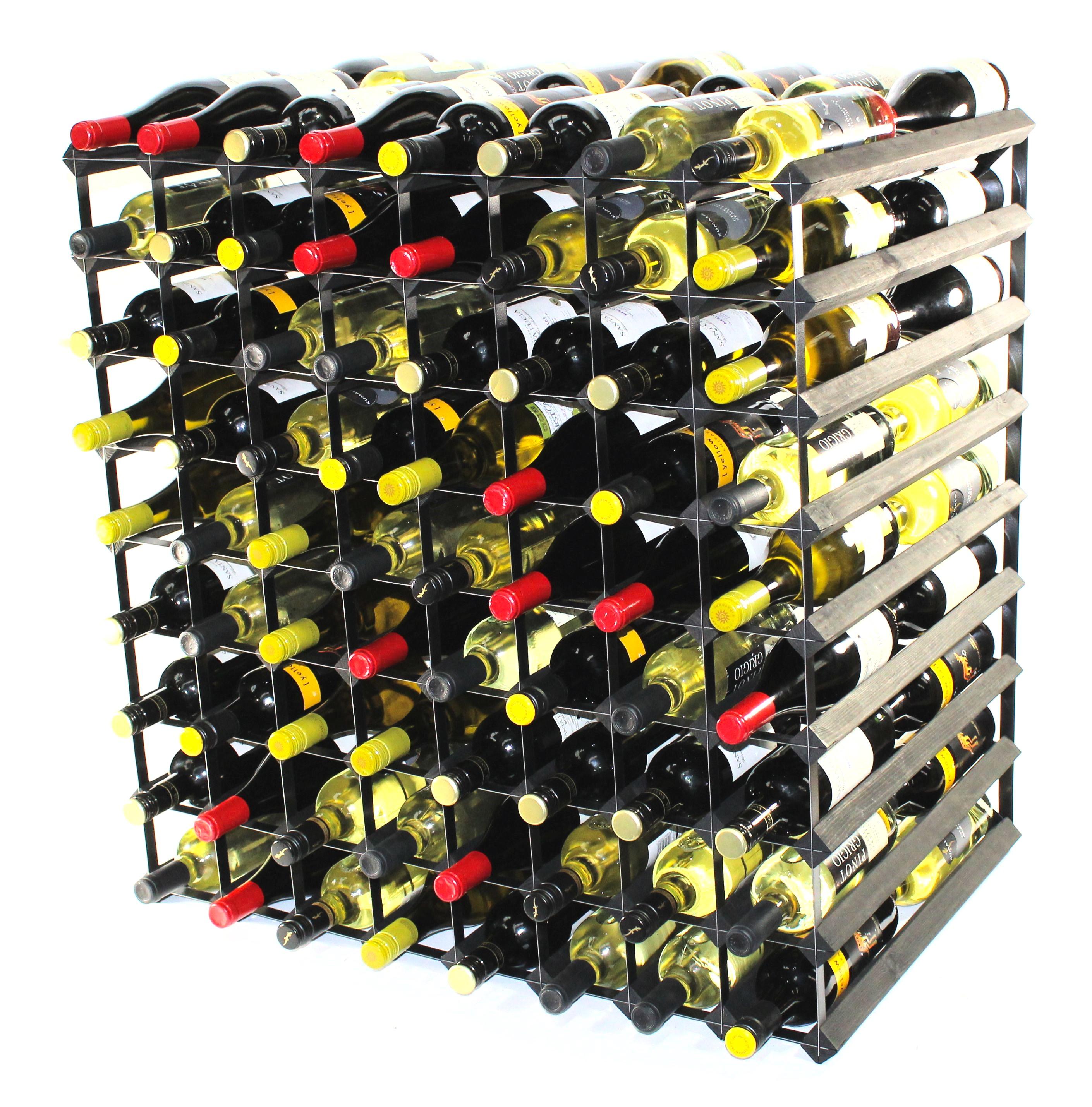 Double depth 144 Wine Rack | Ready Assembled - Cranville